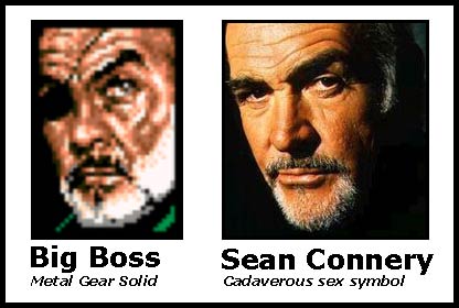 big boss and sean connery, lookalikes?