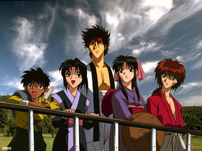 The guys and gals from Rurouni Kenshin