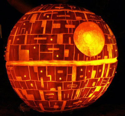 Deathstar Pumpkin