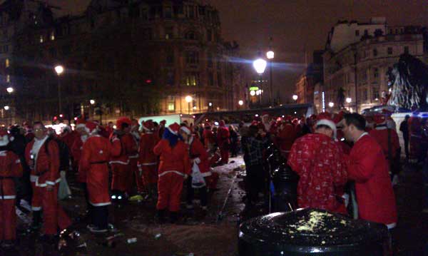 Santacon 2010, London